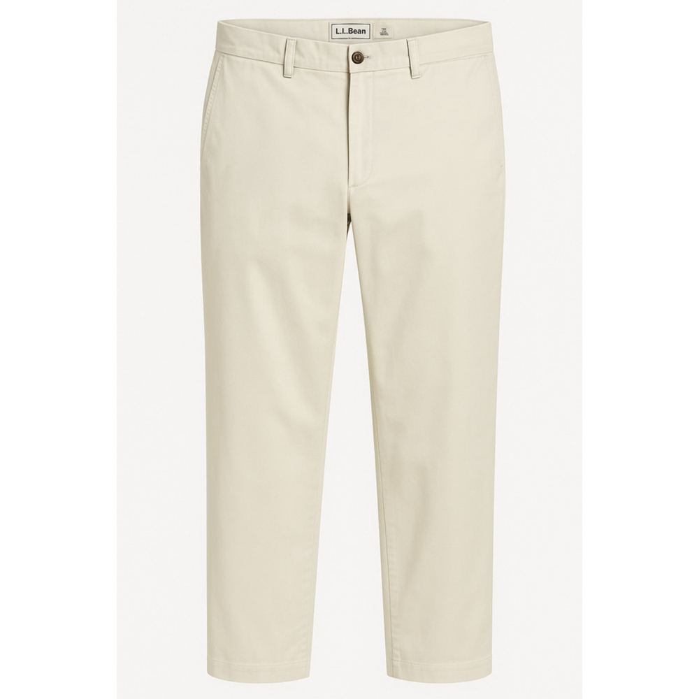 Men's L.L.Bean Beige Classic Fit Pants Size 38